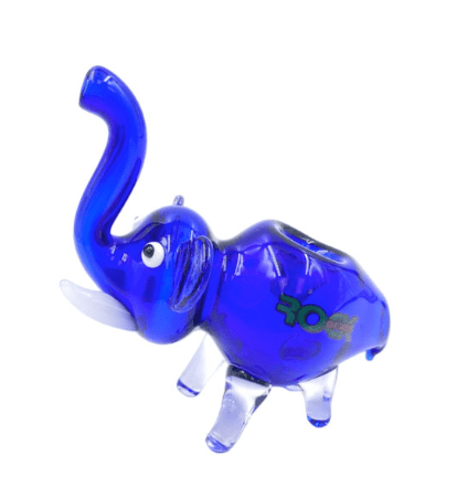 Colored Elephant Pipe - Toker Supply