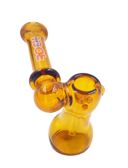 Rock Glass Solid Clear Design - Toker Supply