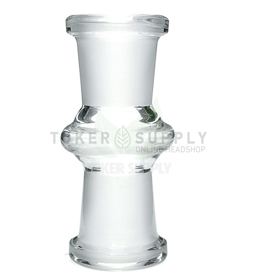 10mm Female to 10mm Female Glass Adapter - Toker Supply
