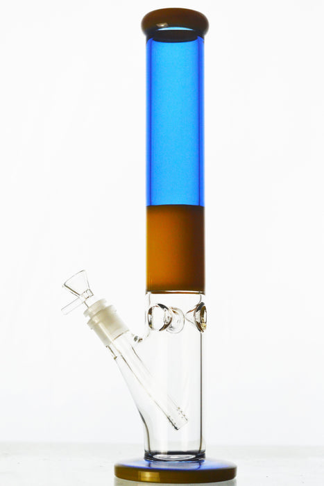 15" Straight Tube Bong with Ice Catcher - Toker Supply
