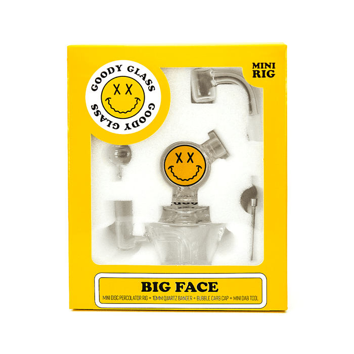 Big Face Mini Rig 4-Piece Kit - Toker Supply