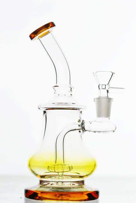 Fumed Glass Water Pipe - Toker Supply