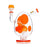 HEMPER - Spotted Egg XL Bong 9" - Toker Supply