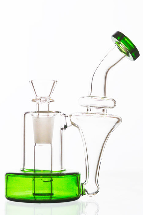 Hollow Base Funnel Recycler Dab Rig - Toker Supply