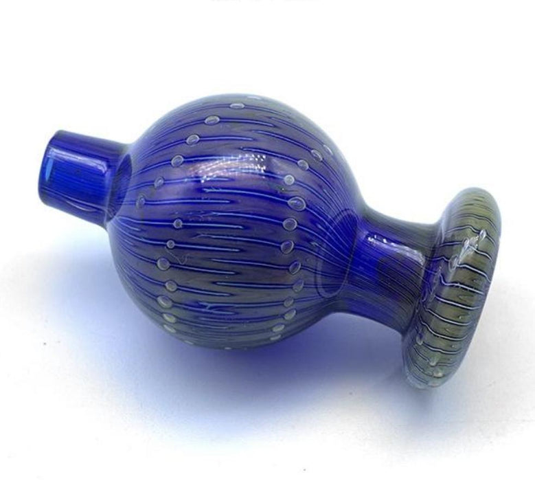 Large Colored Directional Bubble Carb Cap - Toker Supply