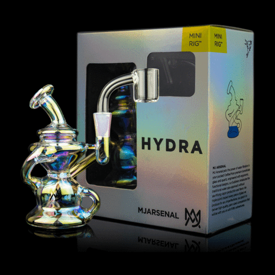 MJ Arsenal - Iriedescent Hydra Mini Rig *Limited Edition* - Toker Supply