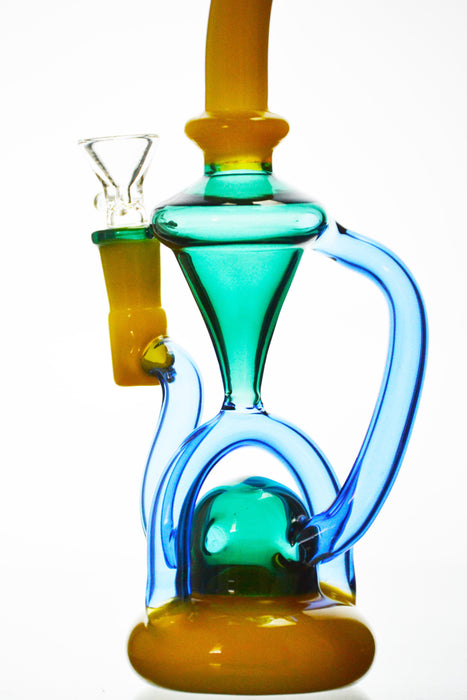 Multi Color Recycler Dab Rig - Toker Supply
