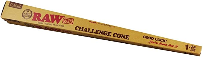 Raw - Challenger Pre Rolled Cone 24″ Length - Toker Supply