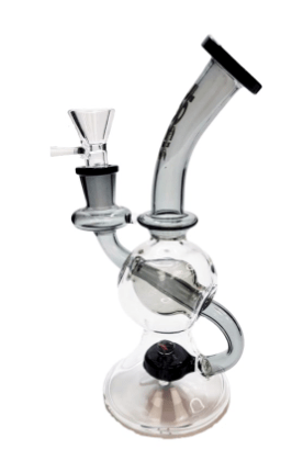 Rock Glass 8'' Dome Recycler - Toker Supply