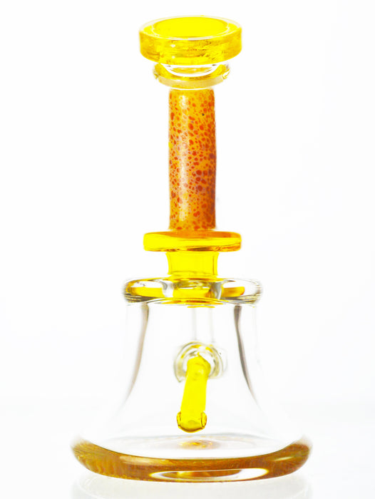 Stained Glass Bent Neck Inject Rig - Toker Supply