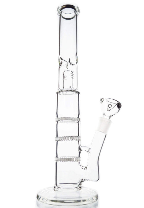 Toker Supply - Triple Honey Comb Perc Water Pipe - Toker Supply