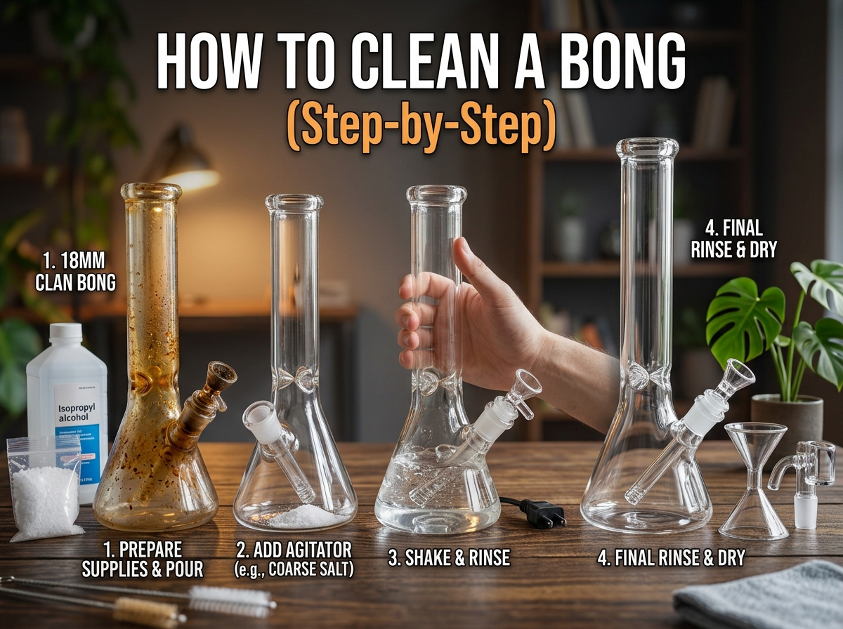 How to Clean a Bong (Step-by-Step)