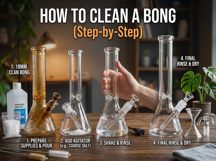 How to Clean a Bong (Step-by-Step)