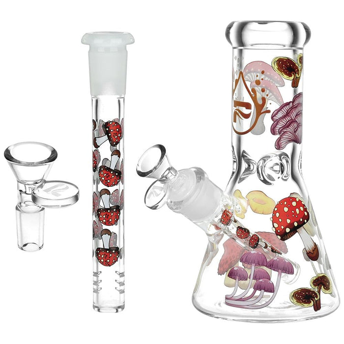 Pulsar Eat Me Design Glass Beaker Water Pipe - 7.75" / 14mm F - Toker Supply