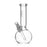 GRAV Round Base Glass Water Pipe - Toker Supply