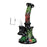 420 Neon Hemp Leaf Glow In The Dark Dab Rig - 6.5" / 14mm F - Toker Supply