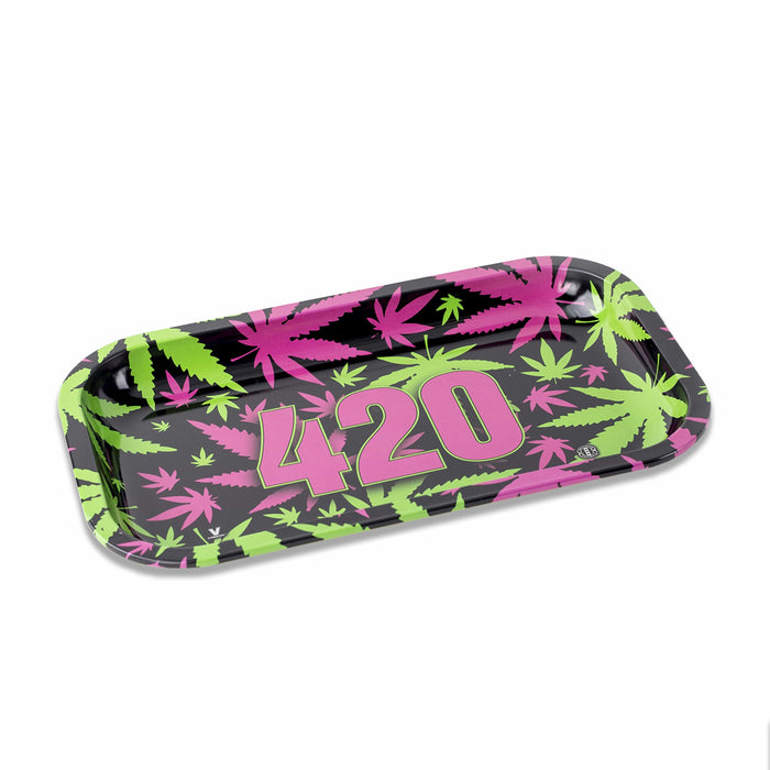 420 Retro Metal Rollin' Tray - Toker Supply