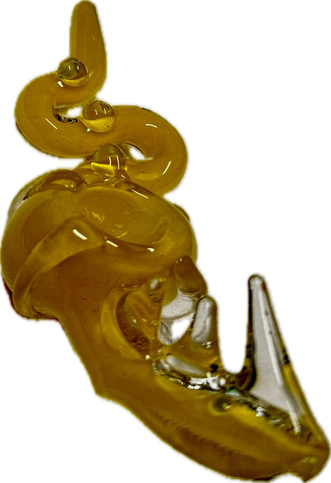 5” COBRA Tobacco Dry Herb Hand Pipe Borosilicate Glass - Colors May Vary - Toker Supply