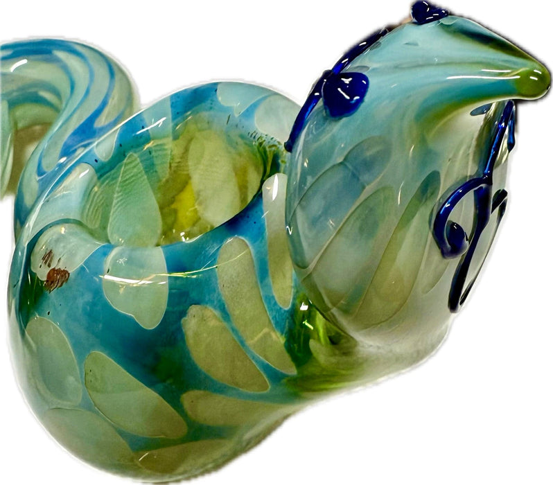 5” COBRA Tobacco Dry Herb Hand Pipe Borosilicate Glass - Colors May Vary - Toker Supply