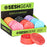 12CT DISPLAY - SeshGear Marbled Acrylic Grinder -  2pc / 2.4" / Assorted Colors