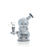 6" Mini Egg Dab Rig with Crown Perc | Croia Glass - Toker Supply
