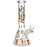 Pulsar Cute Doggies Beaker Glass Water Pipe - 9.75" / 14mm F - Toker Supply