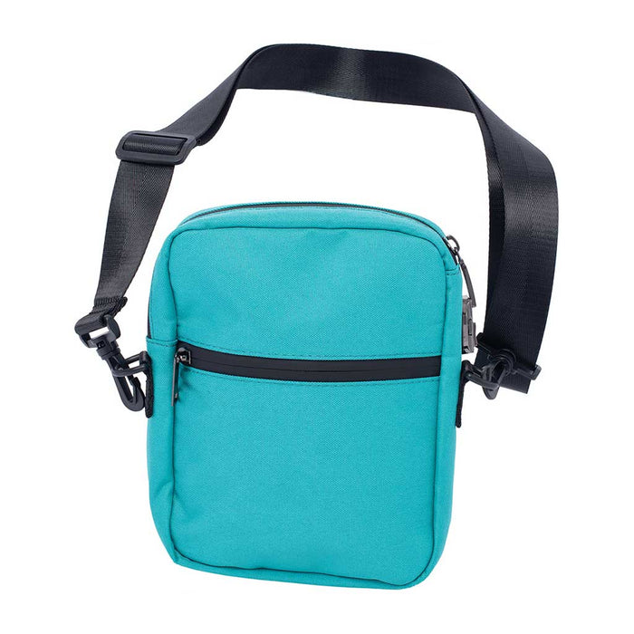 8.5IN X 7IN X 1.5IN SMELLPROOF BAG - TURQUOISE - Toker Supply