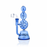 8" Triple Stack Swiss Perc Recycler Dab Rig | Croia Glass - Toker Supply