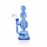 8" Triple Stack Swiss Perc Recycler Dab Rig | Croia Glass - Toker Supply