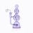 8" Triple Stack Swiss Perc Recycler Dab Rig | Croia Glass - Toker Supply