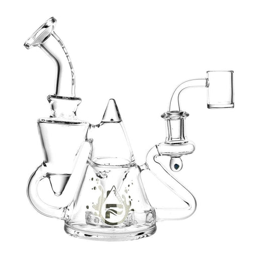 Pulsar Tea Pot Recycler Rig - 7.75" / 14mm F / Clear - Toker Supply