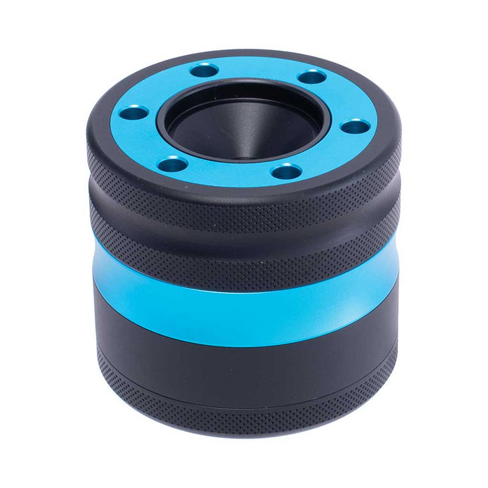 ALUMINIUM GRINDER W/ CONE HOLDER & FUNNEL