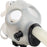Acrylic Glow In The Dark Curved Steamroller Tube Gas Mask - Toker Supply