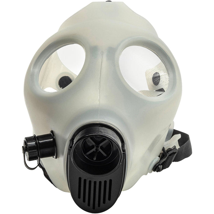 Acrylic Glow In The Dark Curved Steamroller Tube Gas Mask - Toker Supply