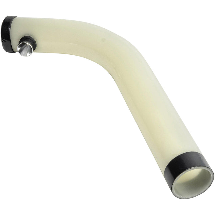 Acrylic Glow In The Dark Curved Steamroller Tube Gas Mask - Toker Supply