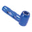ALUMINUM GLASS SMOKING PIPE - Toker Supply