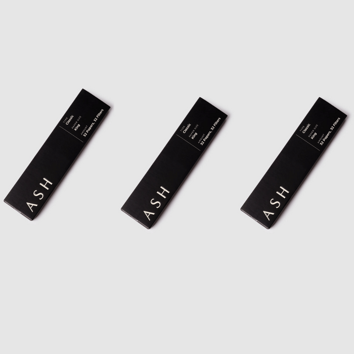 ASH Rolling Paper | King | Classic - Toker Supply