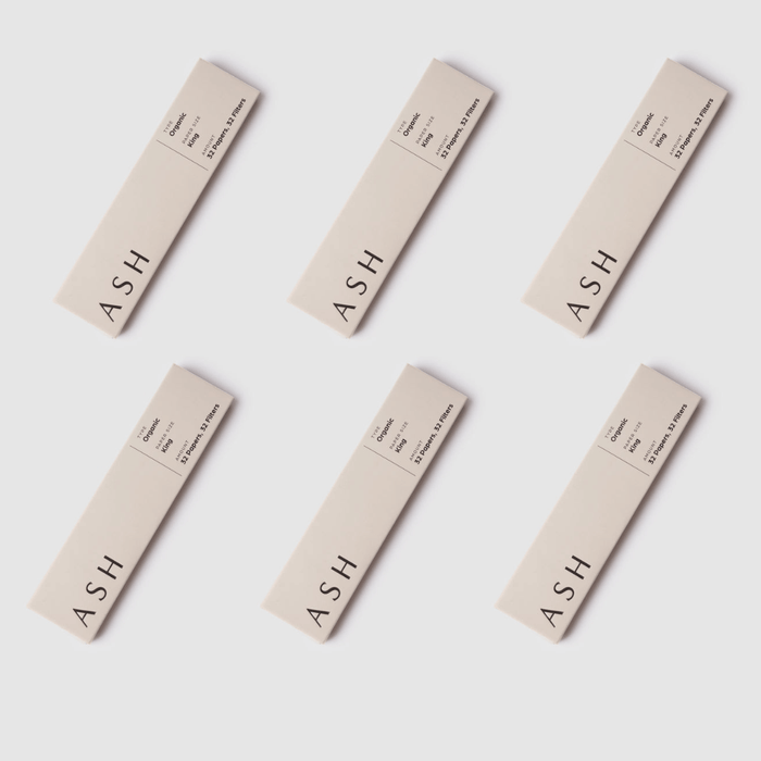 ASH Rolling Paper | King | Organic - Toker Supply