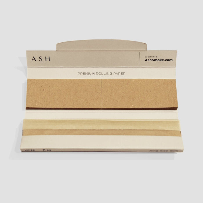 ASH Rolling Paper | King | Organic - Toker Supply