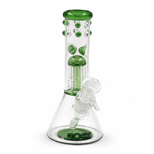 Aurora Grove 8” Rock Glass Beaker Bong - Toker Supply