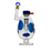 HEMPER - Spotted Egg Bong 7" - Toker Supply