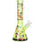 Betsy Beep Neon Beaker Glass Water Pipe - 10" / 14mm F / Colors Vary - Toker Supply