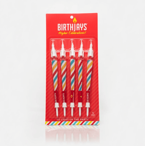 Birthjays Pre rolled cones (5 Joint Birthday Candles) - Toker Supply