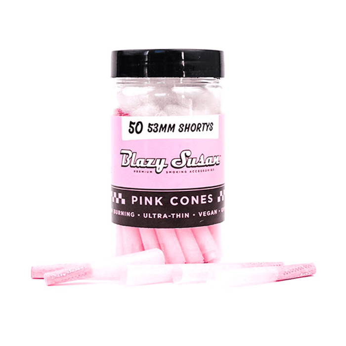 Blazy Susan Pink Paper Cones - Toker Supply