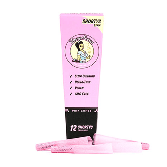 Blazy Susan Pink Paper Cones - Toker Supply