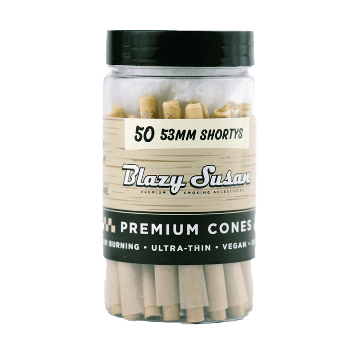 Blazy Susan Unbleached Paper Cones - Toker Supply
