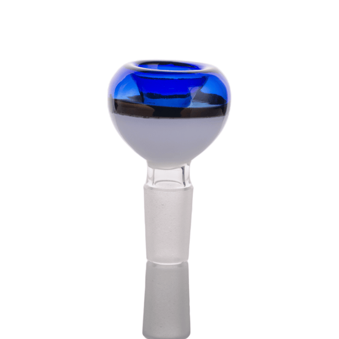 Blue Poke Ball Glass Bong Bowl 14mm - Toker Supply