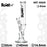 Boost | 12.5" Pro Bolt Glass Water Pipe Bong - Toker Supply