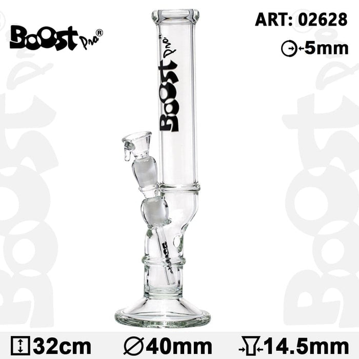 Boost | 12.5" Pro Bolt Glass Water Pipe Bong - Toker Supply