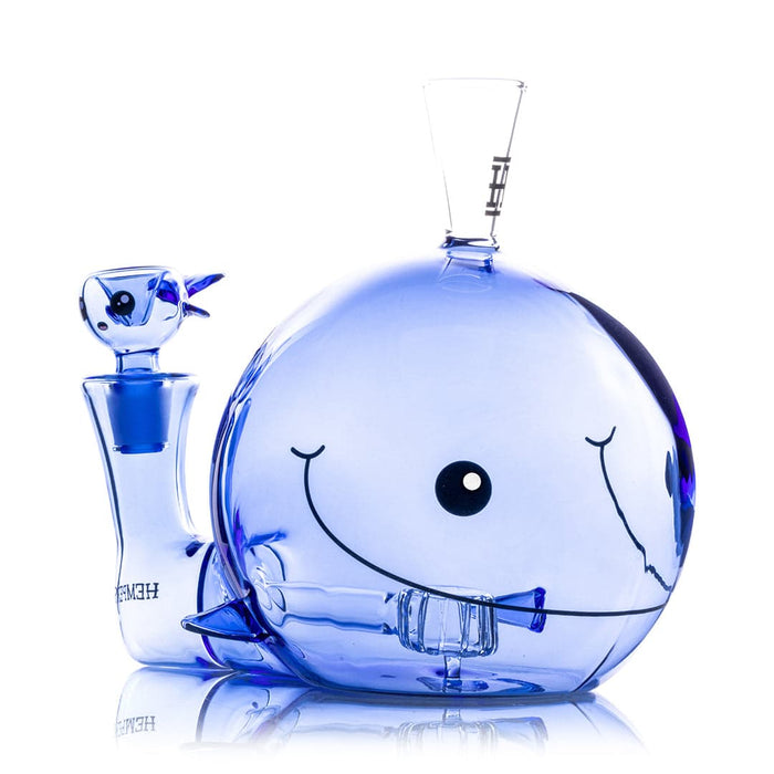 HEMPER- Blue Whale XL Bong 6.25"